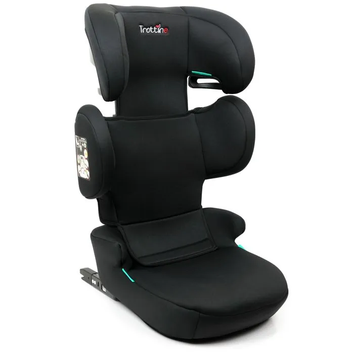 TROTTINE Réhausseur Isofix pliable R129 100-150 cm MANCHESTERFIX Shadow-0