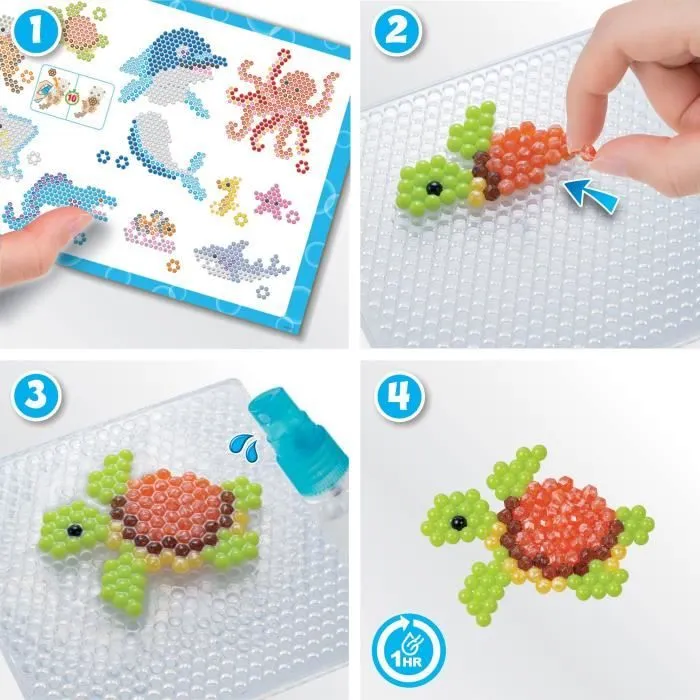 Coffret création - AQUABEADS 35046 - La vie aquatique-6