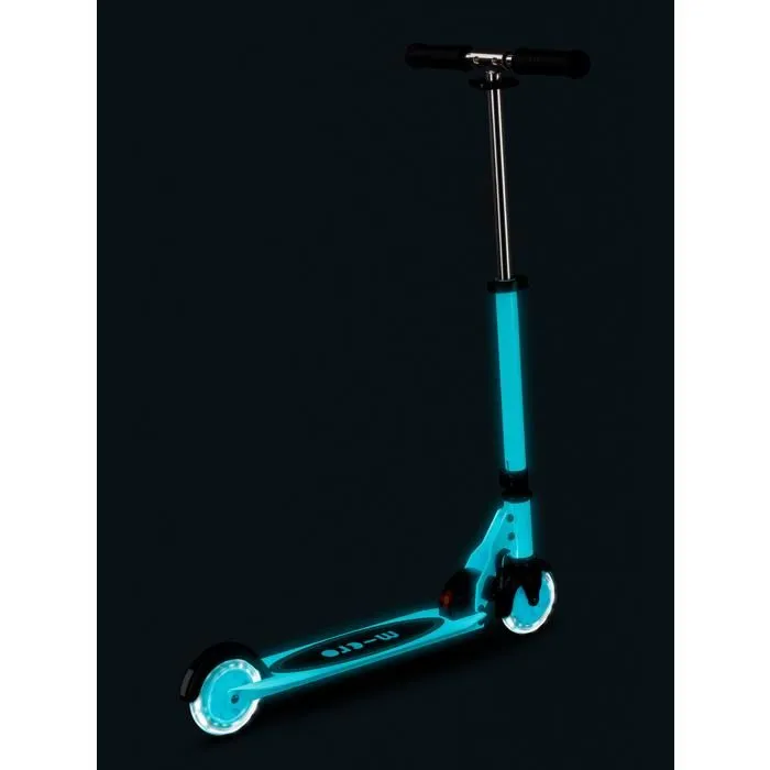 Trottinette enfant 2 roues - Micro - Sprite Glow LED - Blanc - 2,7 kg - Pliable-3