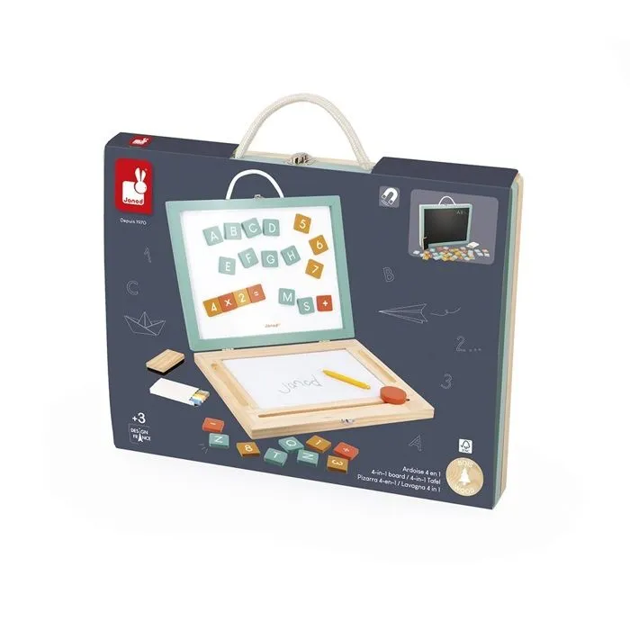 Tableau enfant - Janod - JURATOYS - 4 en 1 - 40 accessoires - 3 ans et plus-3