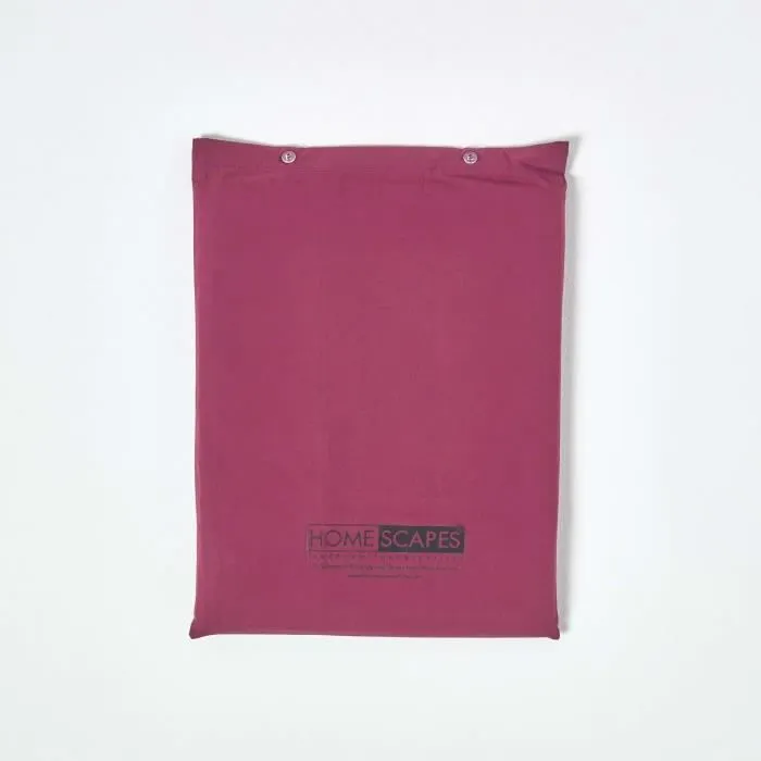 Housse de couette - Non spécifié - Prune - 200 fils - 100% coton égyptien - Hypoallergénique-3
