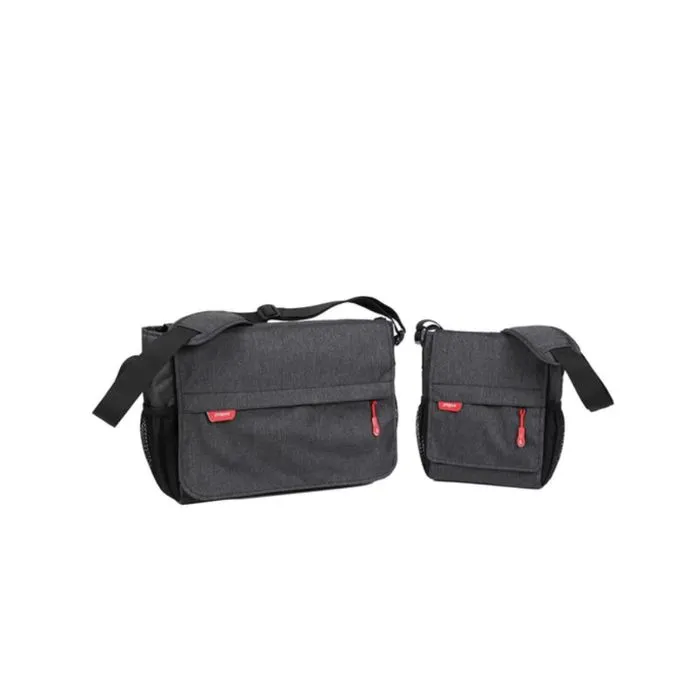 Sac à dos à langer - Phil Teds - Diddie - Noir - Poches multiples - Style moderne-0