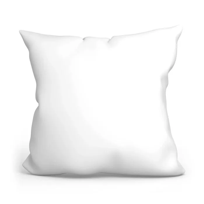 Oreiller matelassé en Microfibre 50x50 cm – Coussin de garnissage Blanc-0
