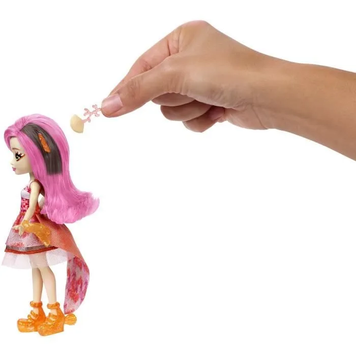 ENCHANTIMALS - Mini-poupée Cheveux Magiques & Poisson Clown-3