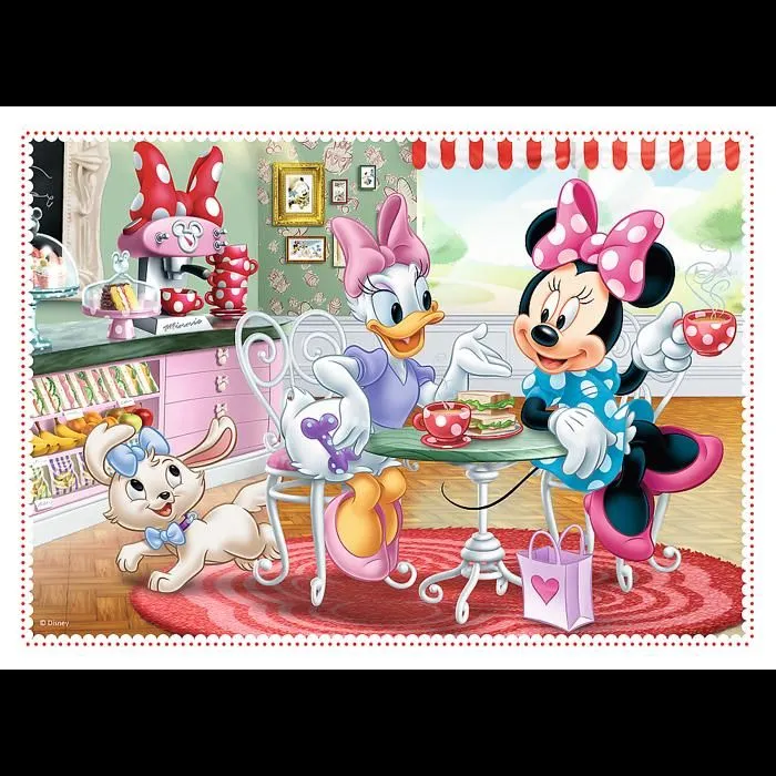 Puzzle 4in1 Minnie et ses amis-4