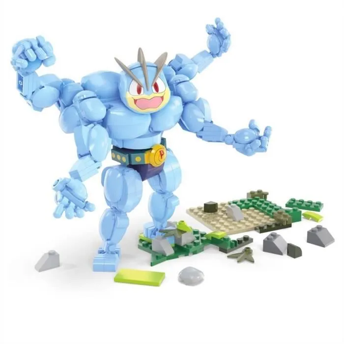 MEGA-Pokémon-Mackogneur-Figurine articulée 401 pièces HTH70-4