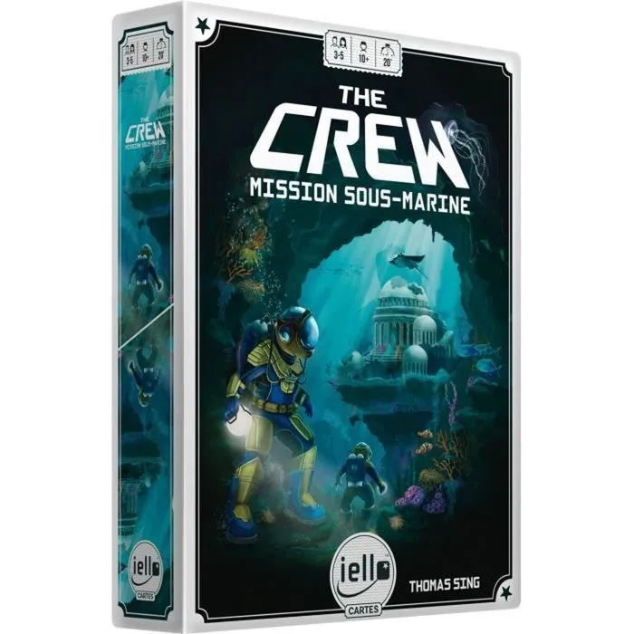 Jeu de société - THE CREW : MISSION SOUS-MARINE - IELLO - 3 joueurs ou plus - 20 min-2