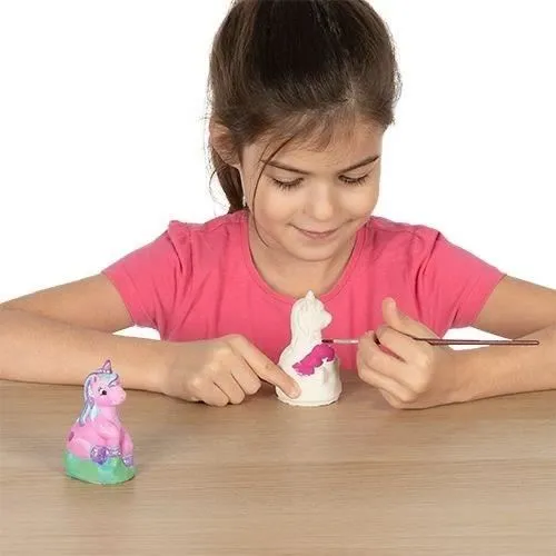 Moulage et peinture - Licorne - SES CREATIVE - Facile à remplir avec du plâtre et de l’eau-3