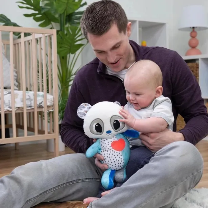 Peluche musicale Mon Panda Douce Nuit - TOMY - Pour bébé - Battements de cœur, vibrations et lumière apaisante-3