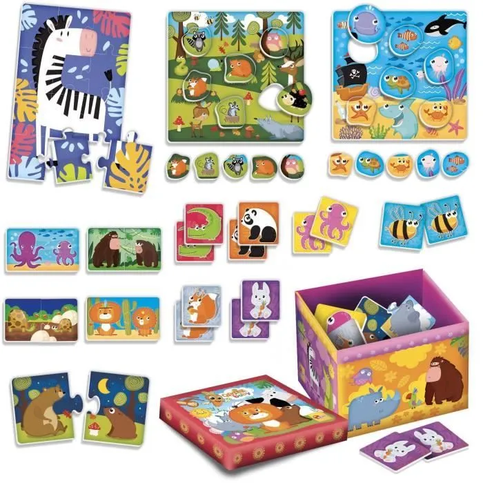 Super Box - CAROTINA BABY - Jeux éducatifs, Format géant-1