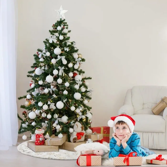 Pied de sapin arbre de noel - tapis de sapin arbre de noel Dawdix-3