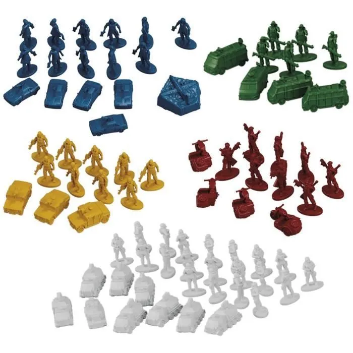 Risk Shadow Forces, jeu de stratégie, jeu de société Legacy familial et adultes, dès 13 ans, 3 à 5 joueurs, Avalon Hill-3