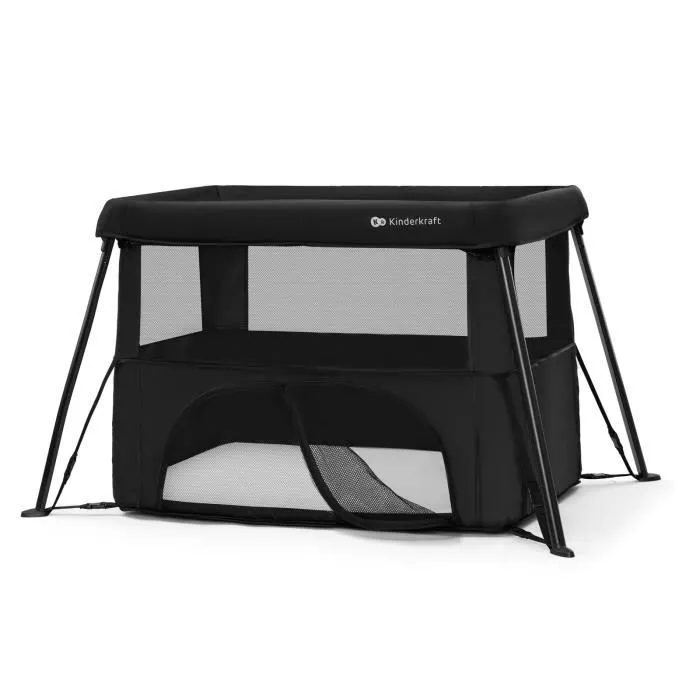 Kinderkraft CAMI lit bébé 3 en 1 - Noir-3