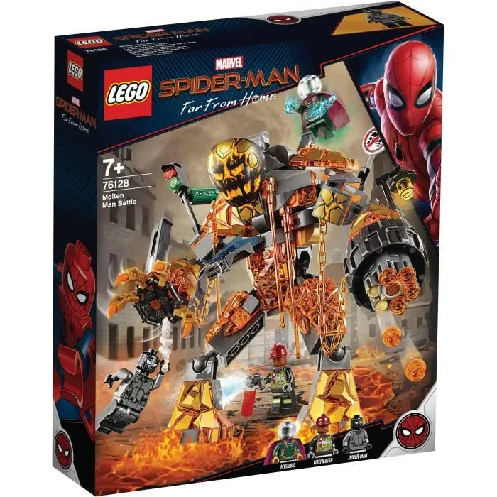 LEGO® Marvel Spider-Man 76128 Spider man et la bataille de l'Homme de métal-0