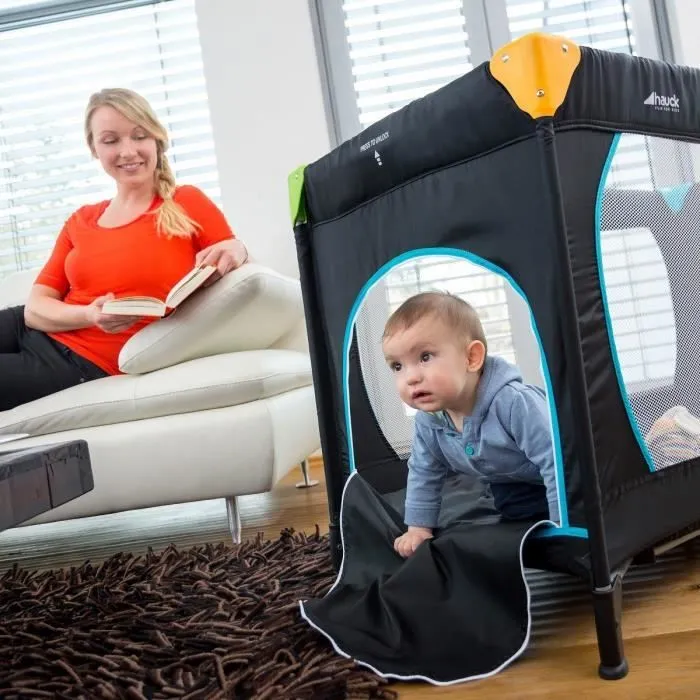 HAUCK lit parapluie sleep n play go plus - multicolor black-4