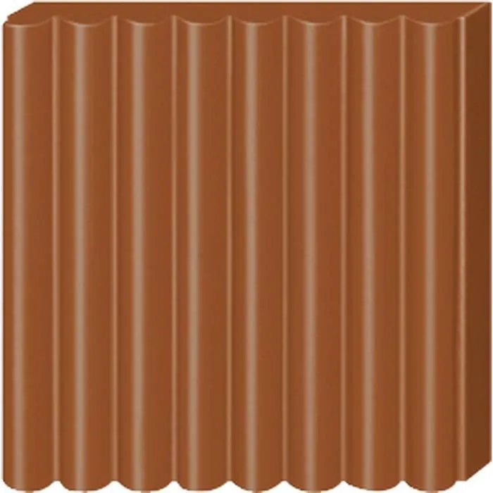 Pâte Polymère FIMO - Marque FIMO - Modèle Soft - Couleur Marron Caramel - Poids 56g-1