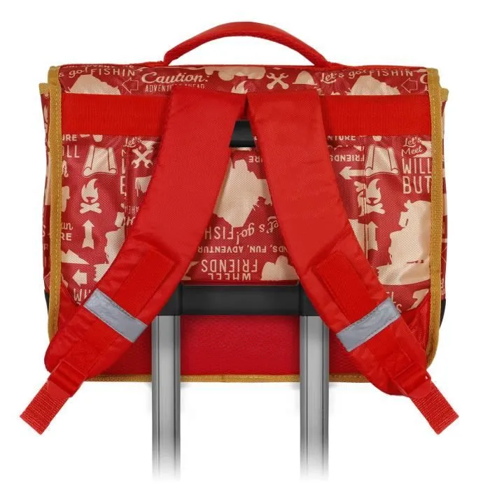 Cartable 2.0 - Disney Cars 3 Desert Road - Rouge - Taille Unique-2