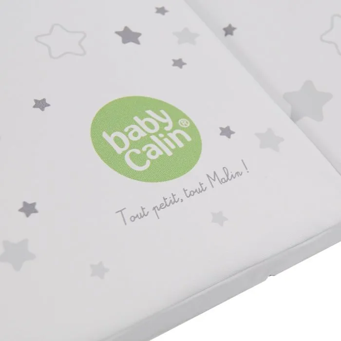 BABYCALIN Matelas à langer Luxe étoile grise-2