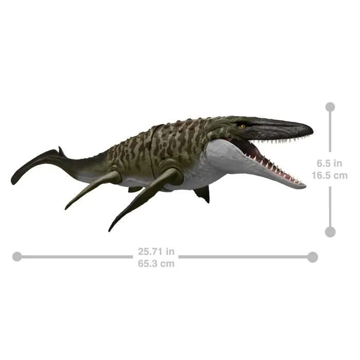 Jurassic World - Figurine articulée Mosasaurus - Dinosaure - JCH00-3