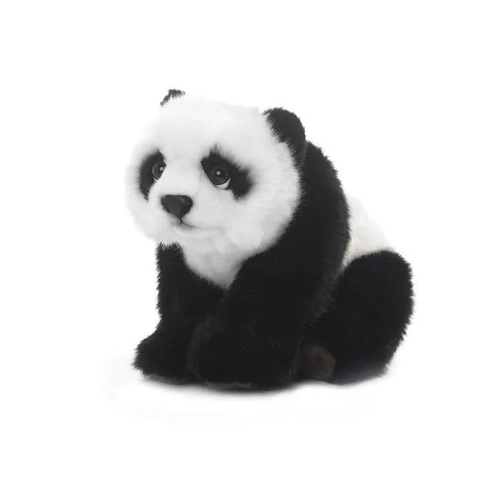 Peluche Panda WWF - 23 cm - Collection d'animaux en peluche-0