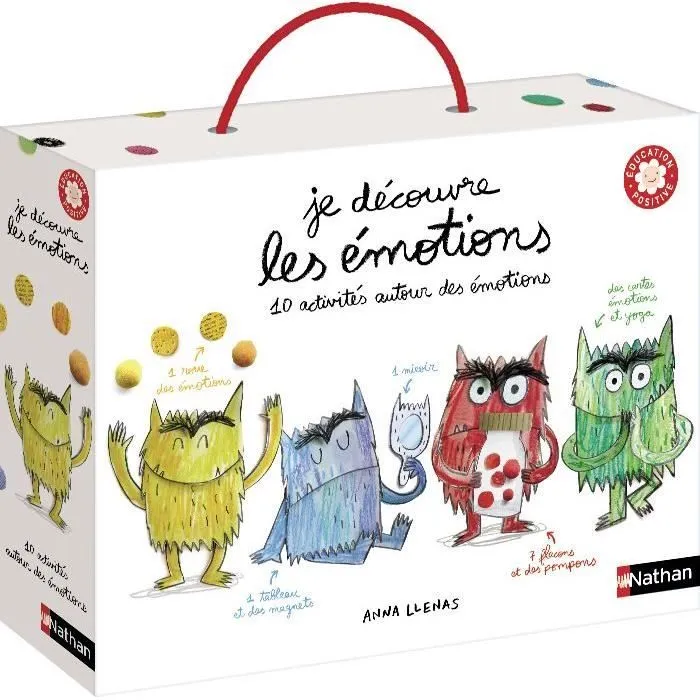 Jeu éducatif - NATHAN - Je découvre les émotions - Education positive-1