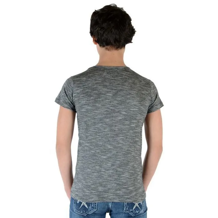 Tee Shirt Little Eleven Paris Garçon Little Smith TS Gris Cotton Vintage - Gris-4