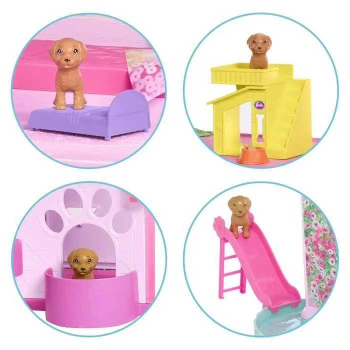 Barbie®-Maison de Rêve-Maison de poupée 3 niveaux, piscine et toboggan HMX10-7