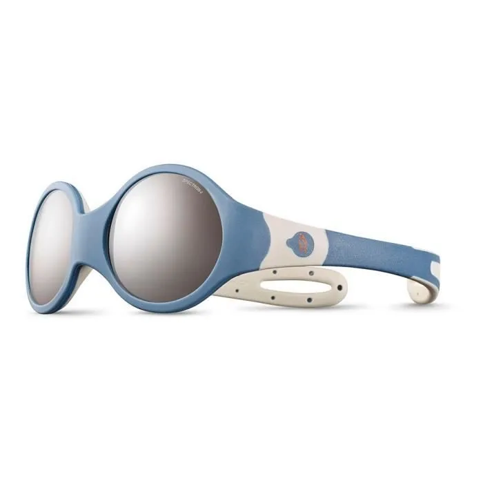 Lunettes de Soleil bébé - Julbo - Loop M - Bleu-Gris Clair - Protection 4 - Enveloppant-0