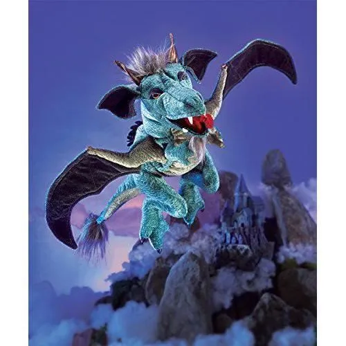 Folkmanis -Marionnette à main-Dragon-ciel - 2958-0