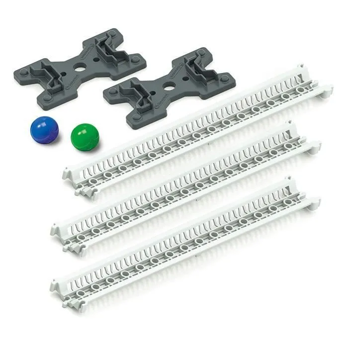 Clementoni Action et Reaction-Refill Bases + Rails Longs, Multicolore, - 19102-2