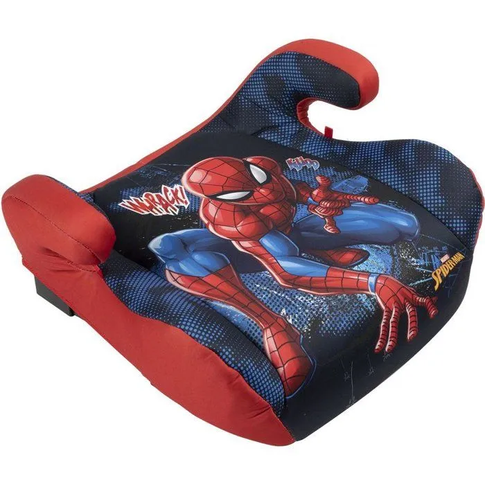Tataway Siège auto rehausseur Marvel Spiderman avec fixations ISOFIX i-Size ECE R129. Sécurité enfant 125-150cm. Siège d'appoint sup-1