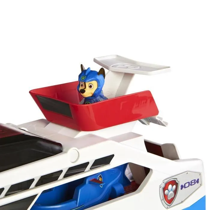 Patrouilleur des mers Aqua Pups - La Pat' Patrouille - PAW PATROL - Lanceur de véhicules - Dès 3 ans-5