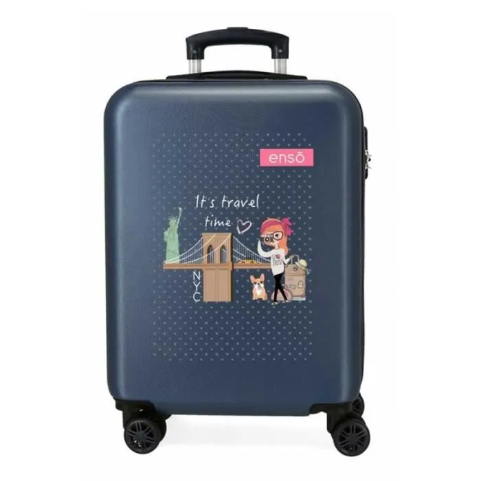 Enso - Valise cabine fille "Travel Time" - 10733-0