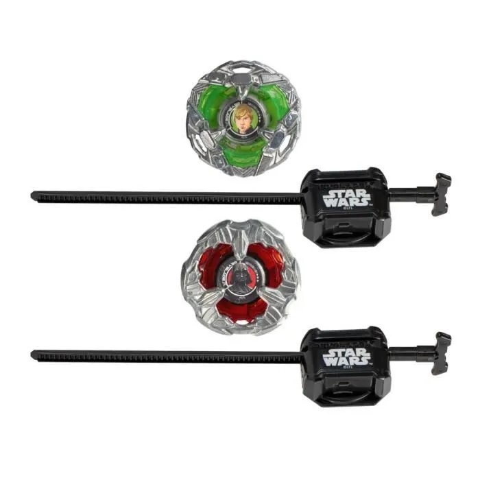 Beyblade X Multipack Toupie Luke Skywalker 4-80B vs. Darth Vader 4-60B, Star Wars, Dès 8 ans-1