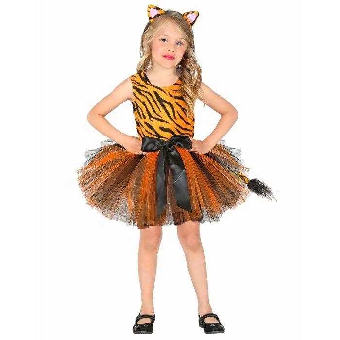 Déguisement tigre tutu fille-0