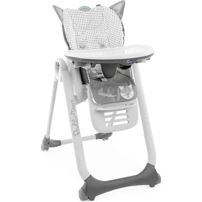 CHICCO - Chaise Haute Polly 2 Start Foxy-0