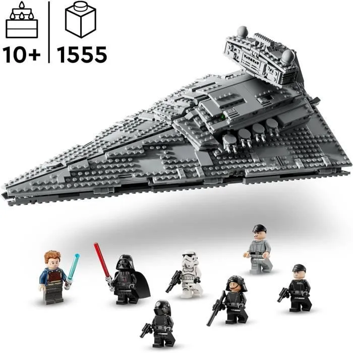 Vaisseau à Construire - LEGO - 75394 - Star Wars - Destroyer Stellaire - 1555 pièces-0