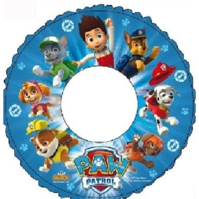 Bouée - Pat Patrouille - Modèle Pat Patrouille - Diamètre 50 cm - Multicolore - PVC-0
