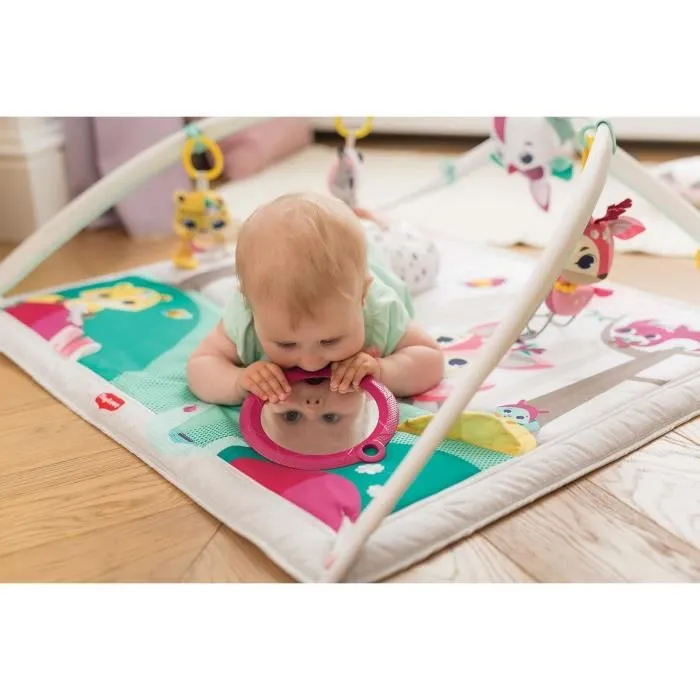 Tiny Love Tapis d'éveil bébé Fille Musical, Dès la naissance, Collection Princesse, 88 x 78 cm-4