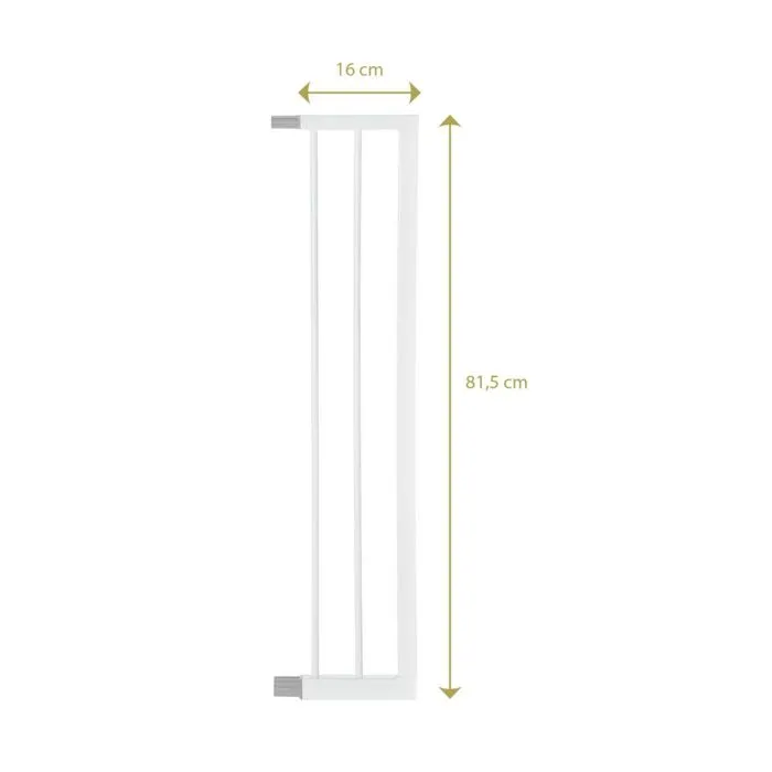 Barrière d'escalier à pression Easylock Plus - GEUTHER - SET4793+0092VS - Bois - Blanc-5