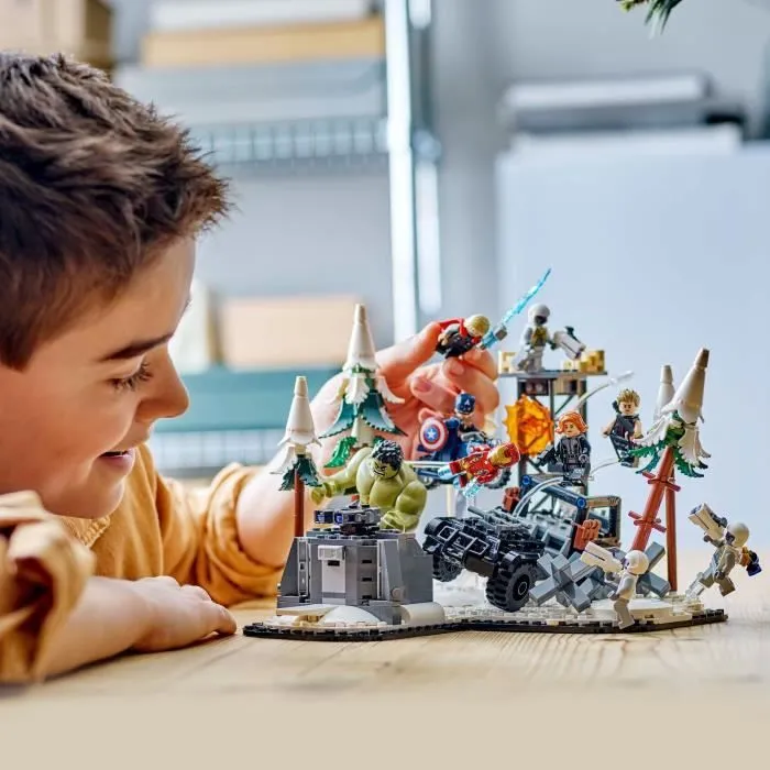 LEGO® Marvel 76291 Avengers Rassemblement : L’ère d’Ultron, minifigurines de super-héros-4