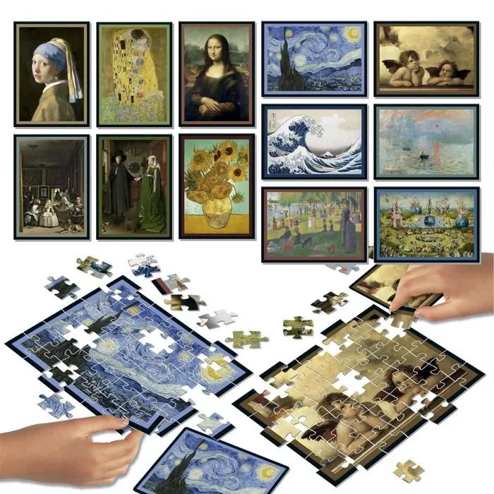 PUZZLE BATTLE 12 x 42 pièces : ART-1