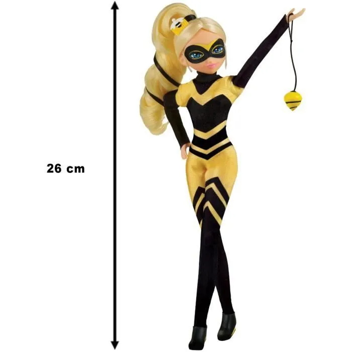 Miraculous Ladybug - Poupée mannequin 26 cm : Queen Bee - BANDAI-1