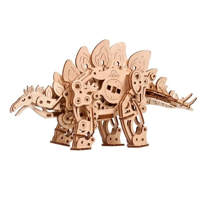 Stegosaurus - Ugears - Puzzle 3D en bois-0