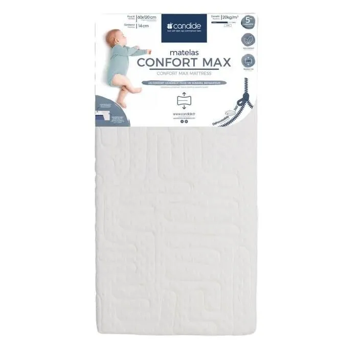 CANDIDE - Matelas Comfort Max 14 cm 60x120 cm-5