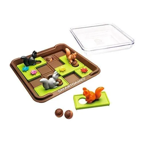 Jeu de société - SMART GAMES - écureuil, Multicolore - Jeu de réflexion et stratégie - 3 ans et plus-2