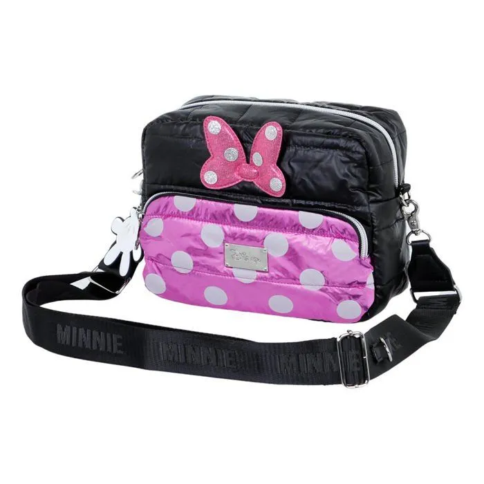 Sac à Bandoulière - Disney - Minnie Mouse Air - Noir - Taille Unique - Synthétique-0