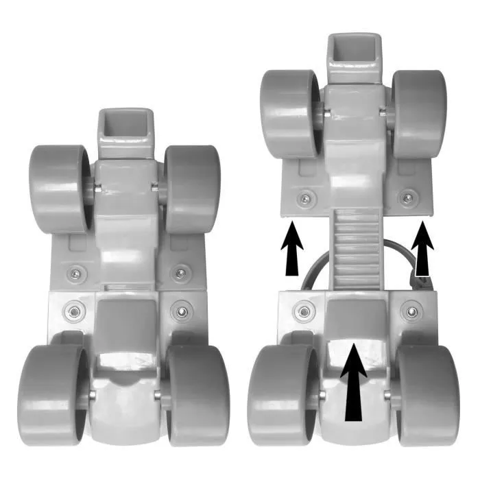 Set Patins à Roulettes et coudières/genouillères - ajustable du 23 au 27 - PAT PATROUILLE - PA450035-1