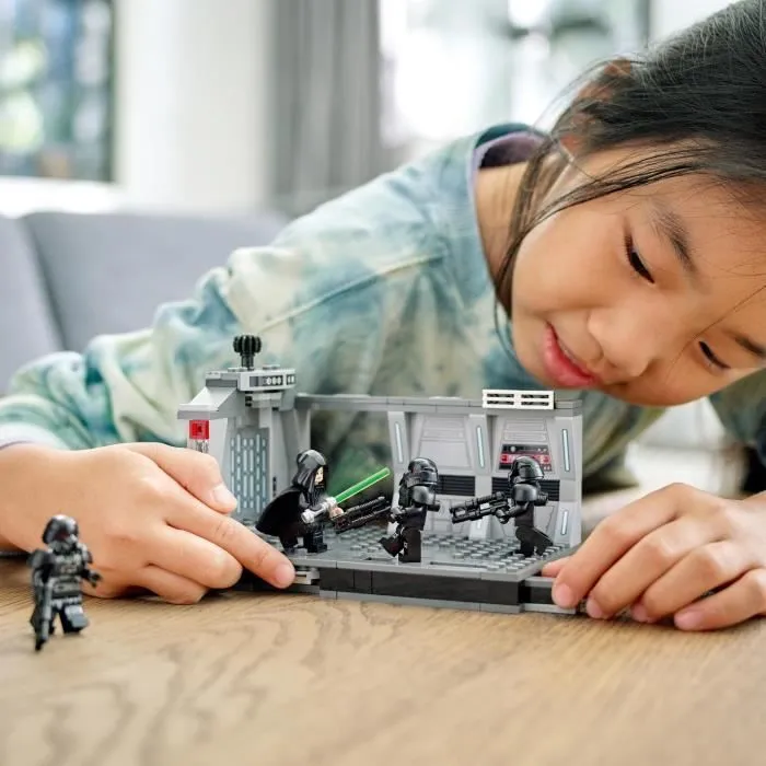 LEGO 75324 Star Wars L'Attaque Des Dark Troopers, Jouet de Construction, Le Mandalorian, Figurine Luke Skywalker, Enfants 8 Ans-4