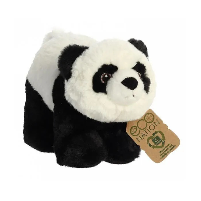 Jouet en peluche - AURORA - Eco Nation Panda - Multicolore - Enfant - Mixte-0